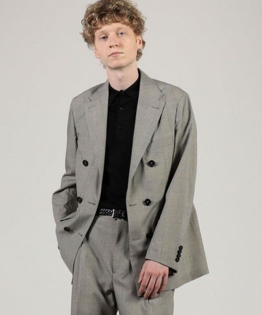 【極美品✨25ss】トゥモローランド ピルグリム ウールシルク ダブルジャケット