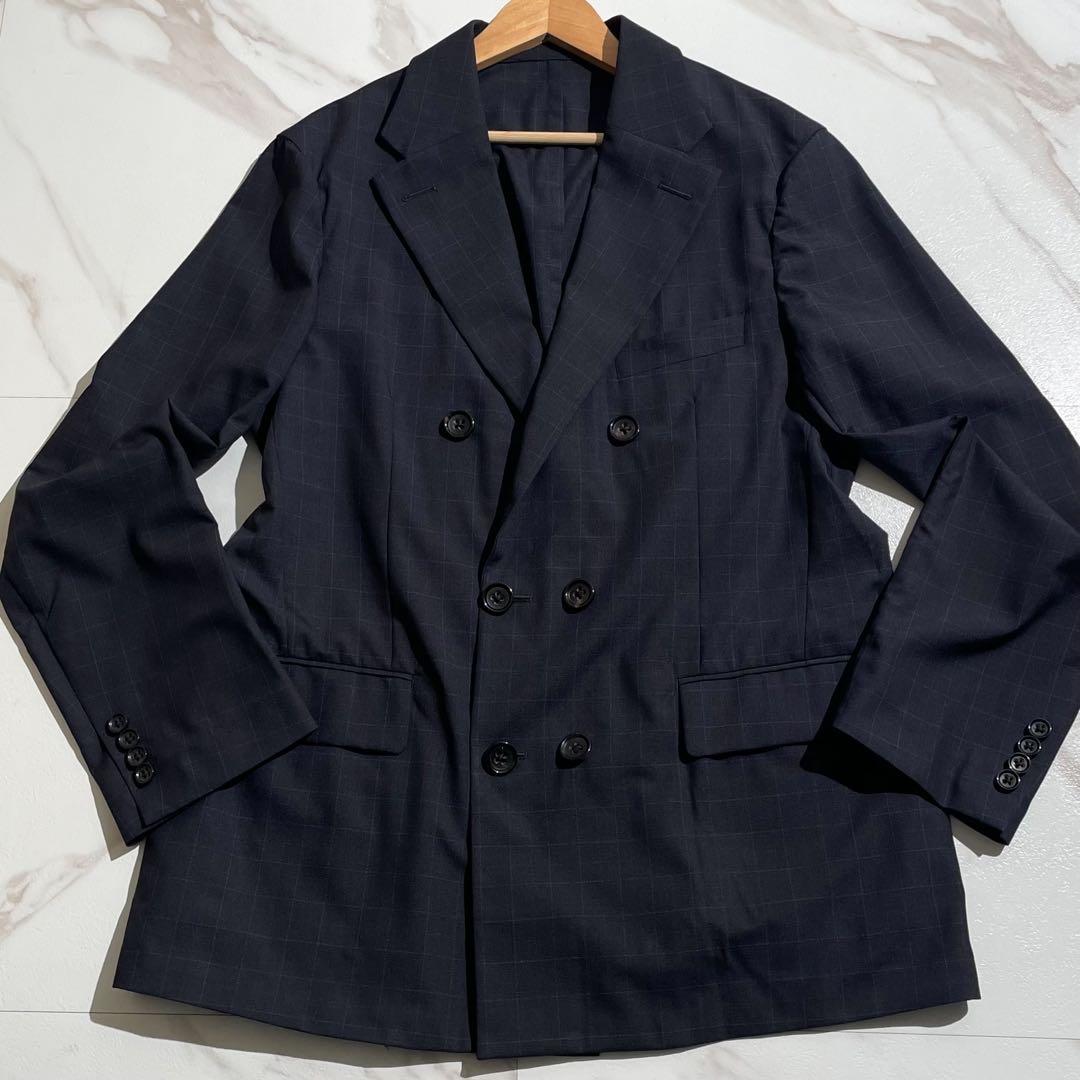 【極美品✨25ss】トゥモローランド ピルグリム ウールシルク ダブルジャケット