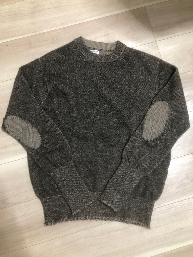 MAATEE&SONS 裏カシミヤ ひょっとこP/O SWEATER