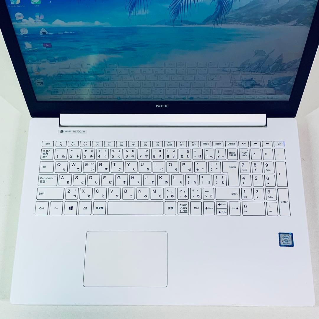 Core i7✨8世代✨SSD1TB✨NEC✨Office✨薄型✨ノートパソコン