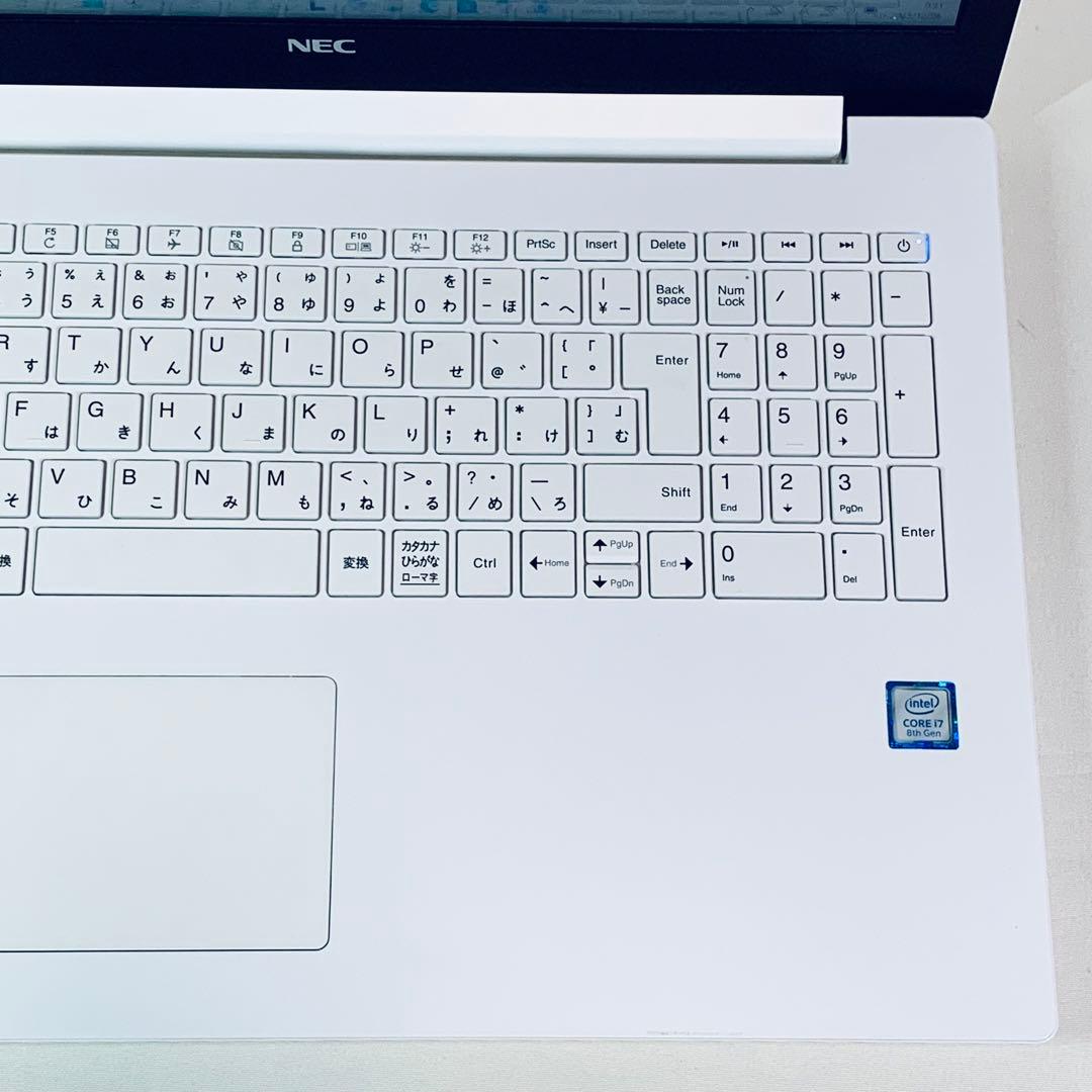 Core i7✨8世代✨SSD1TB✨NEC✨Office✨薄型✨ノートパソコン