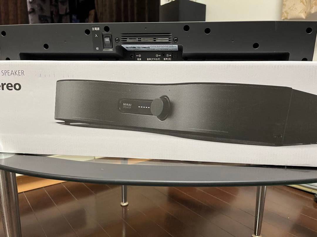 MIRAI スピーカー ステレオ ブラック