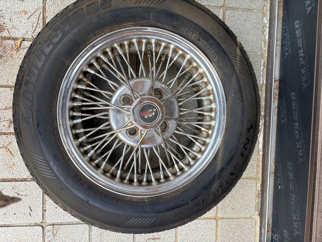 希少13インチ PCD100 4Hワイヤーホイールセット　ビュートマーチ他