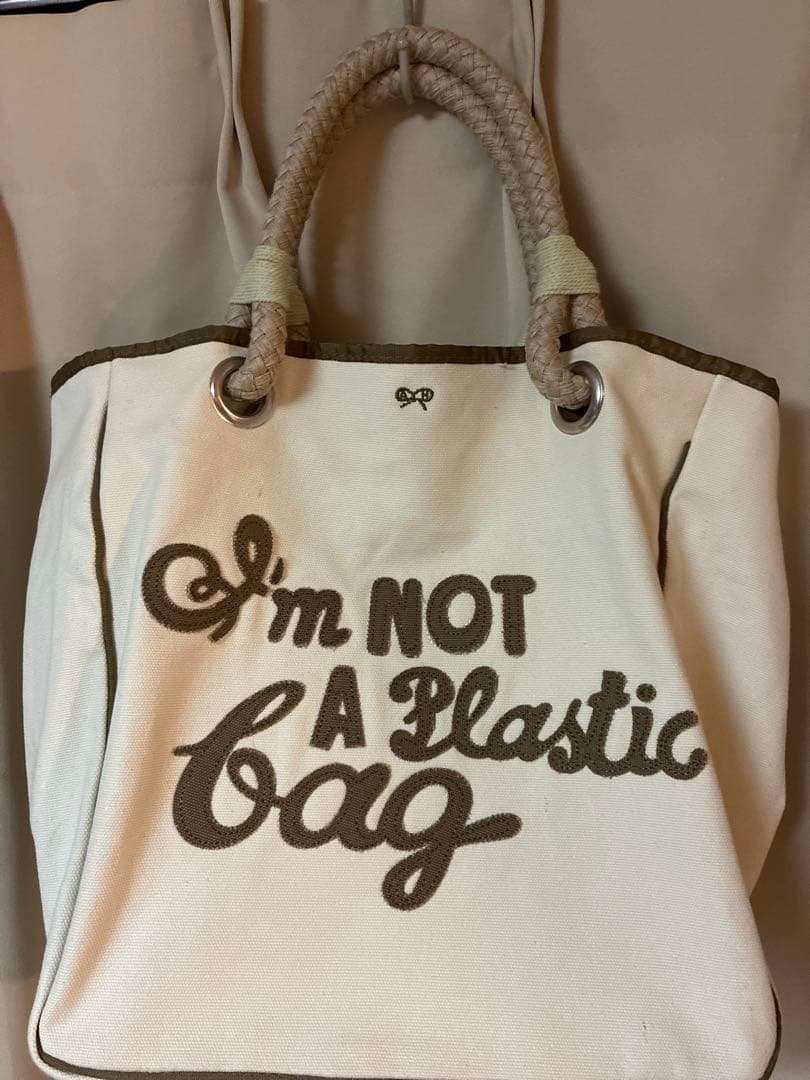 む*く様 アニヤハインドマーチ I'm NOT A Plastic Bag エコ