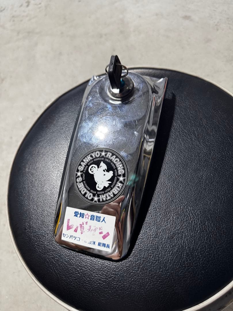 gs400 タンクカバー　メッキ