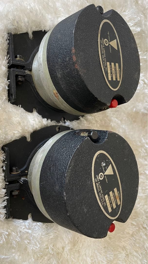 JBLツイーター075ステレオスピーカー名器稀少品