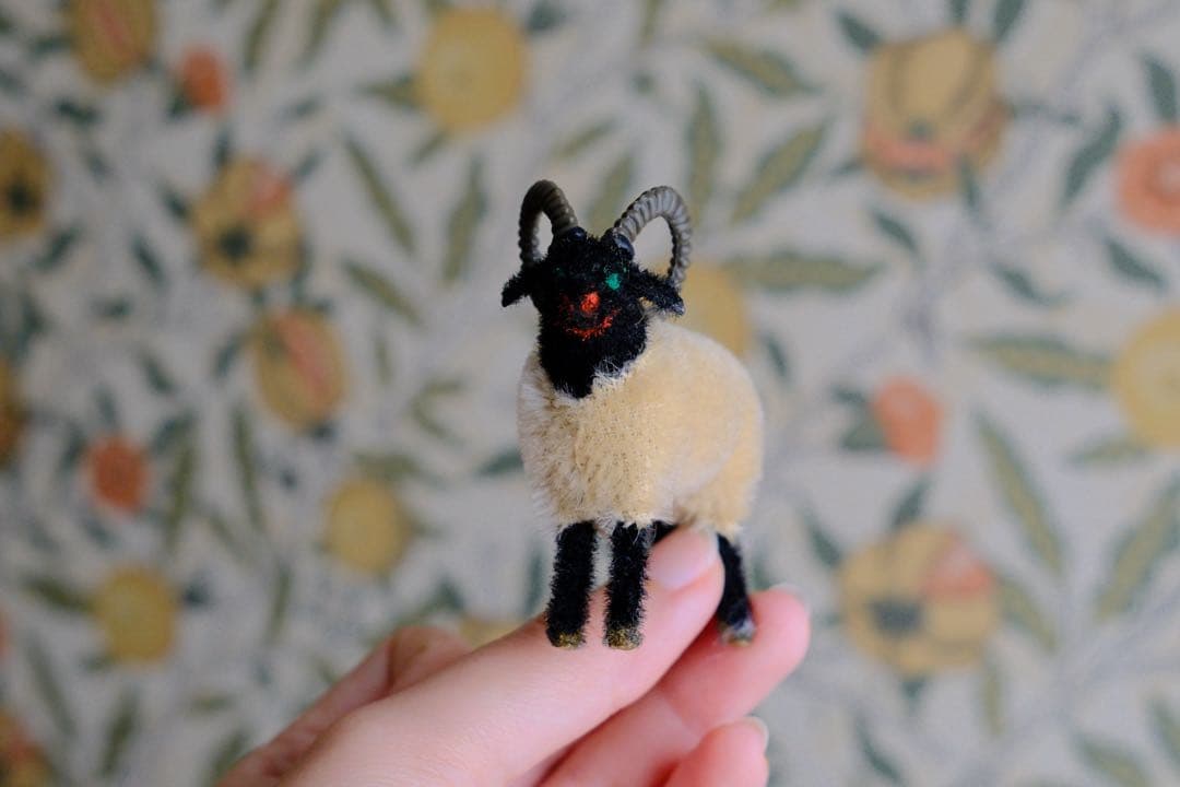 ヴィンテージ 羊 ヒツジ 置物