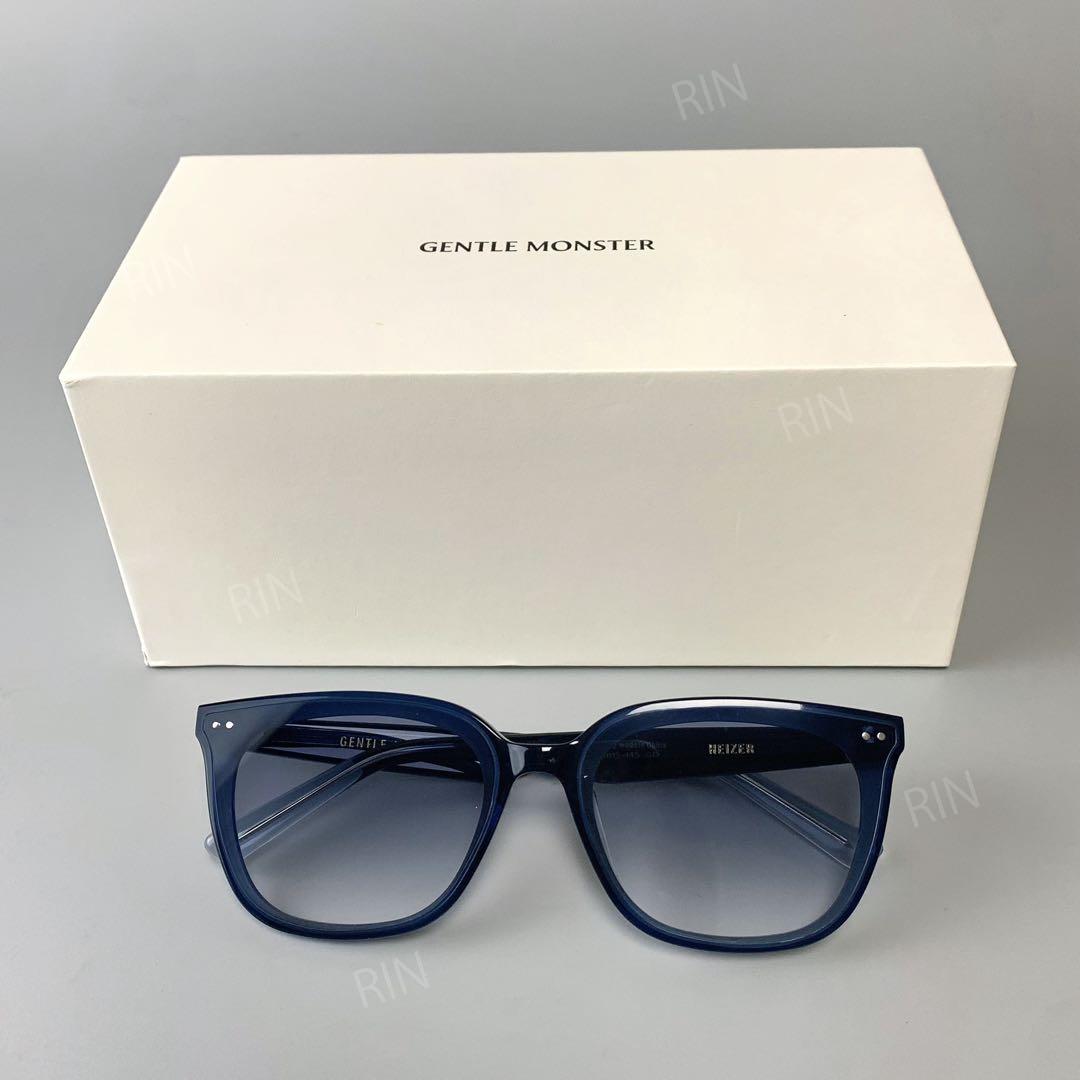 GENTLE MONSTER ネイビー キャットアイサングラス HEIZER