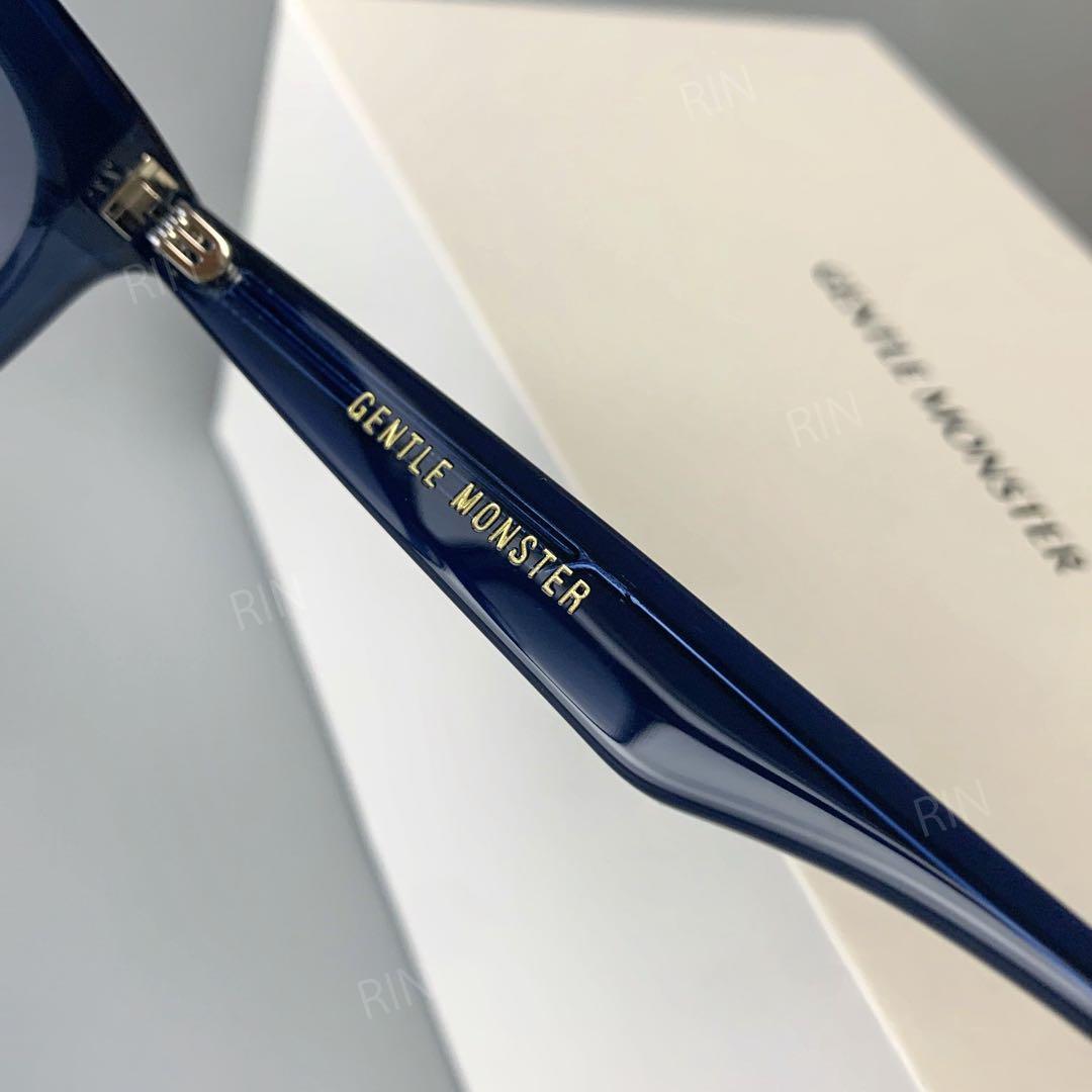 GENTLE MONSTER ネイビー キャットアイサングラス HEIZER