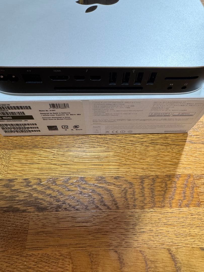 ミニPC Apple Mac mini 2014lite