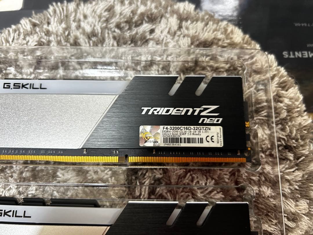 G.SKILL TRIDENT Z NEO 32GBDDR4 3200MHz中古