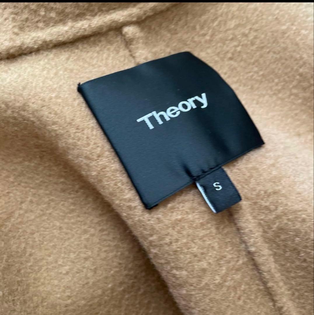 【美品】Theory セオリー ポンチョ ケープ コート　カシミヤmaxmara