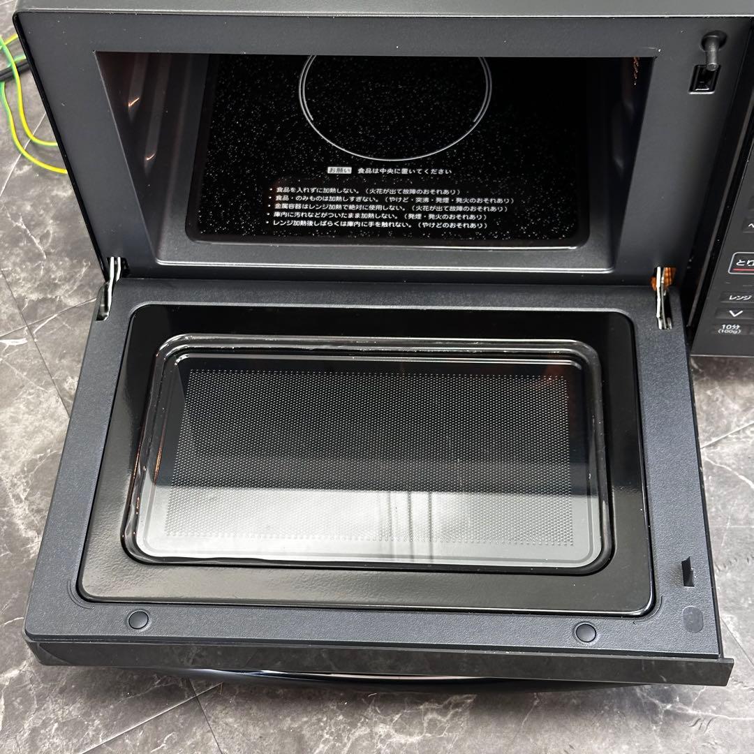◯送料込！2023年製アイリス フラットオーブンレンジ KMO-F1810-B