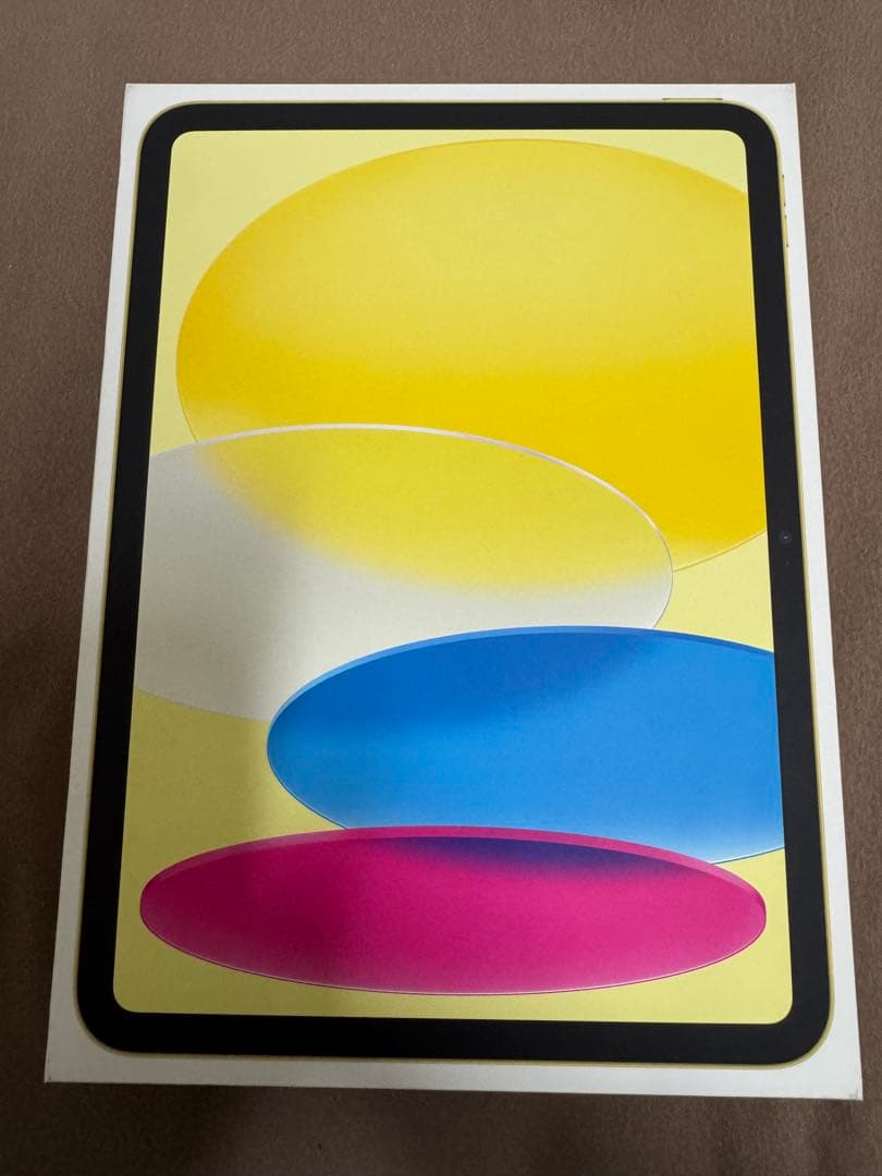 開封済未使用品　iPad A16 128GB Wi-Fi イエロー　充電回数１