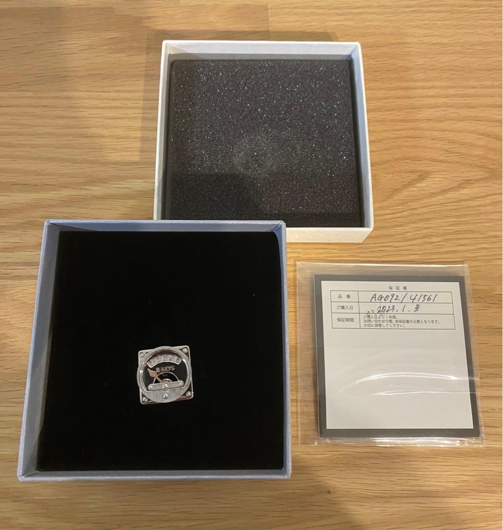 E-NO'S シルバーピンブローチ