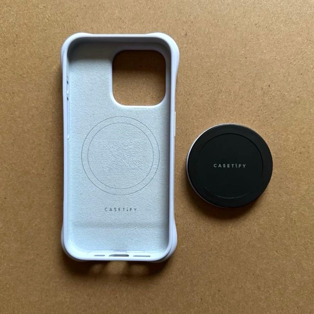 CASETiFY ウェーブシリコンケース iPhone15Pro スカイブルー