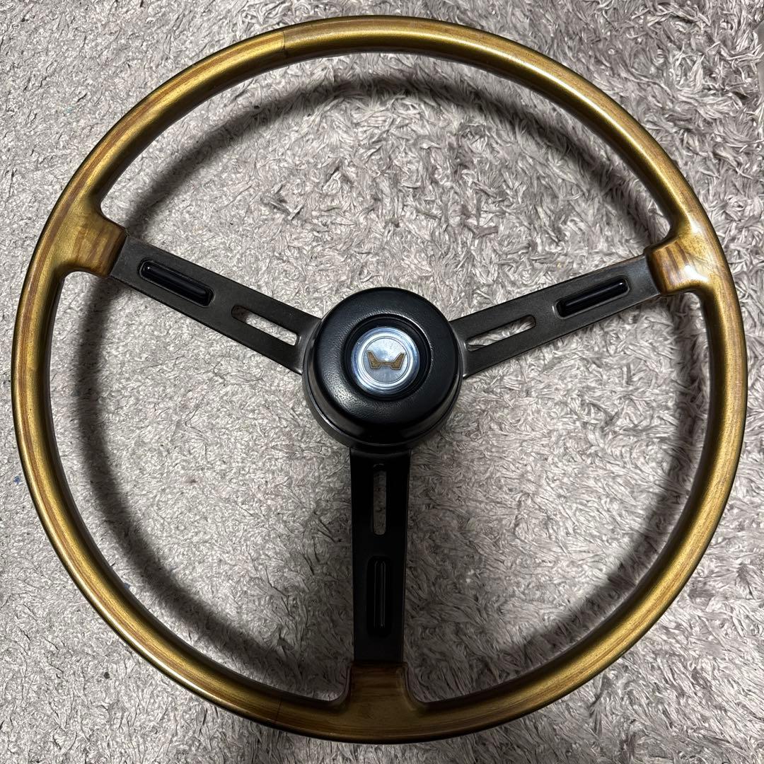 ホンダ1300ウッドステアリング