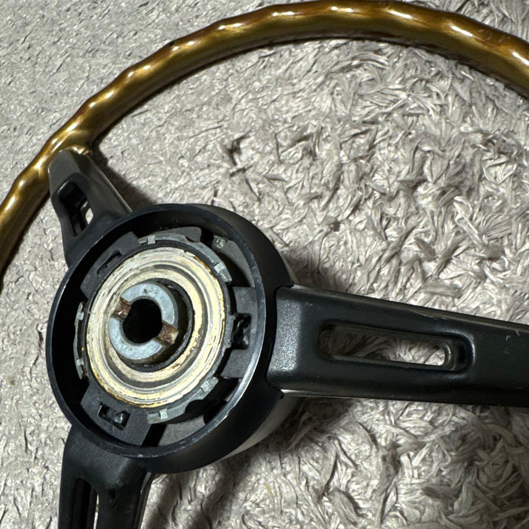 ホンダ1300ウッドステアリング