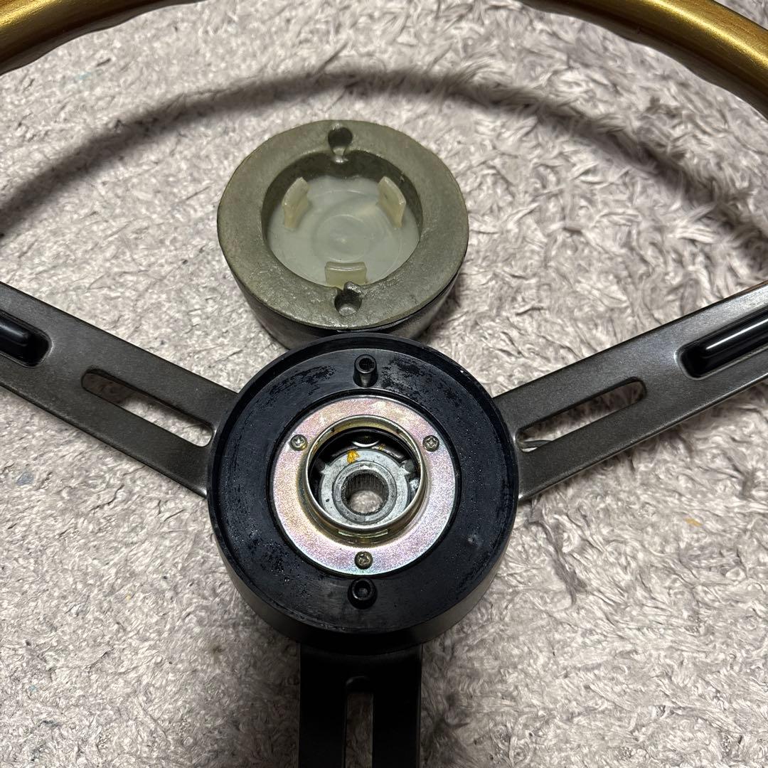 ホンダ1300ウッドステアリング