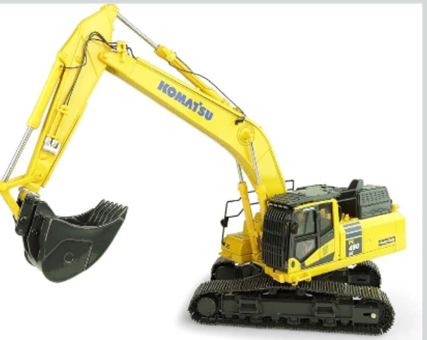 ミニカー Komatsu PC490LC-11 Univrsal Hobbies 1/50