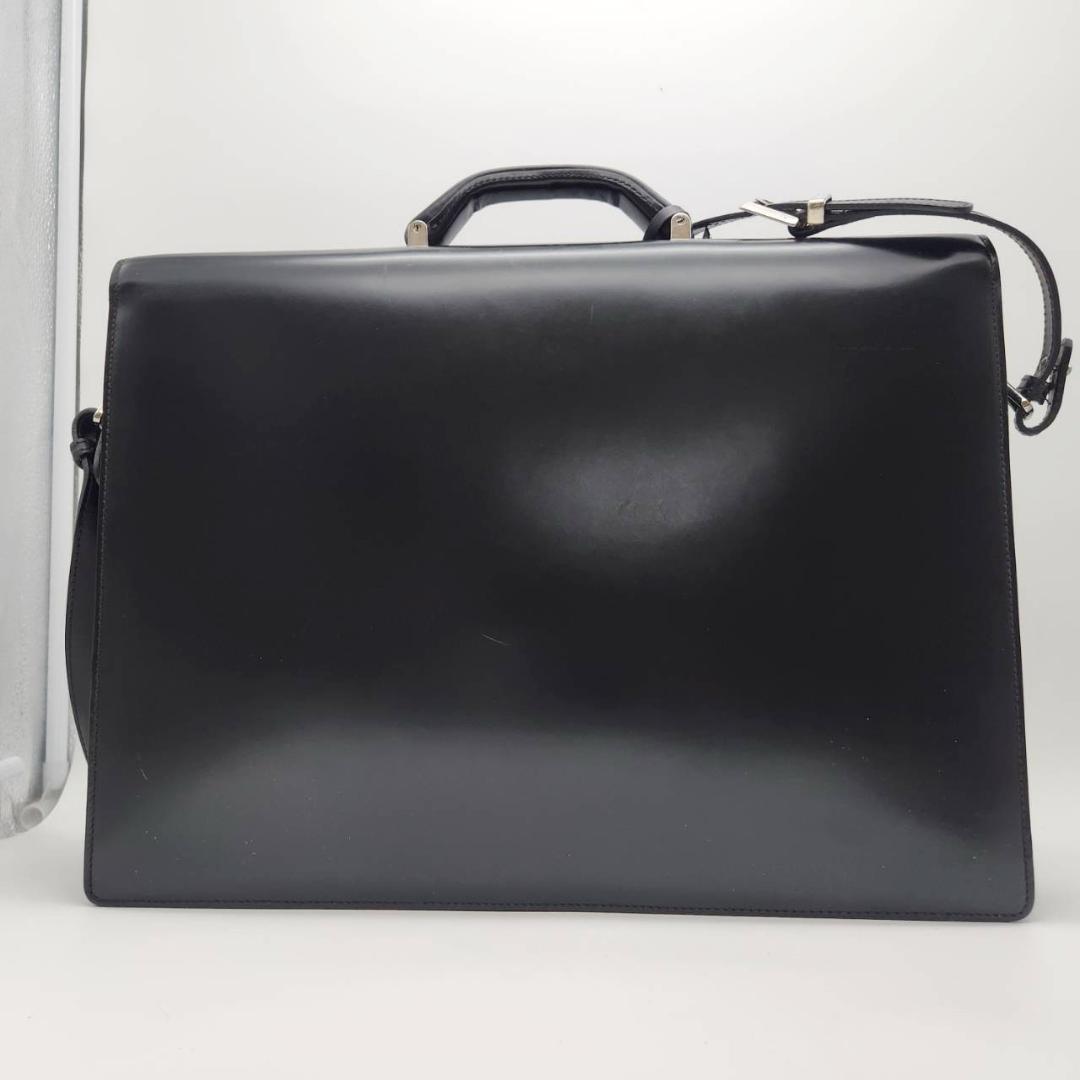 フェラガモ ブリーフケース 2WAY ビジネスバッグ メンズ ショルダー 美品