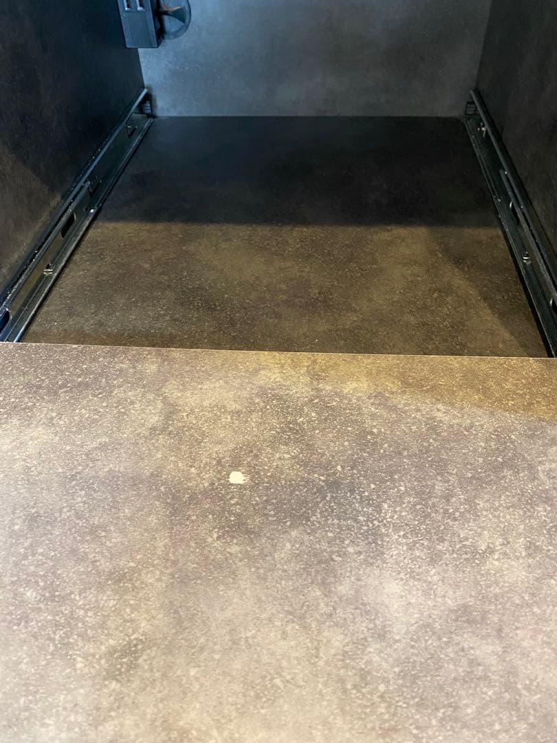 パモウナ　カップボード　幅140 ECA セラミカネロ　ハイカウンター