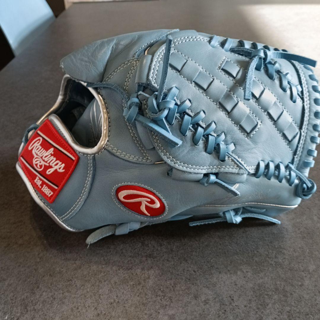 Rawlings 軟式グローブ　ピッチャー用　大人用　袋付き