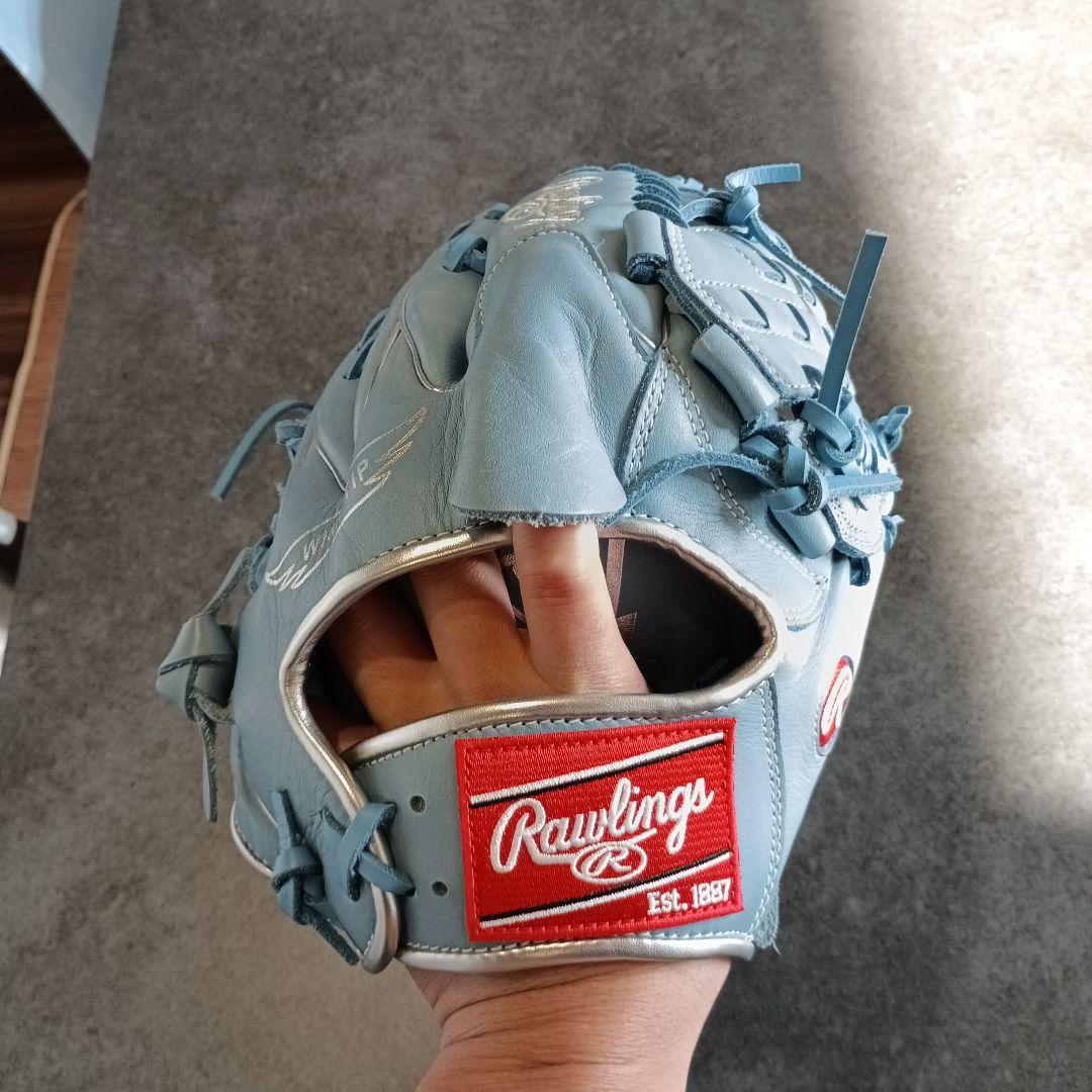 Rawlings 軟式グローブ　ピッチャー用　大人用　袋付き