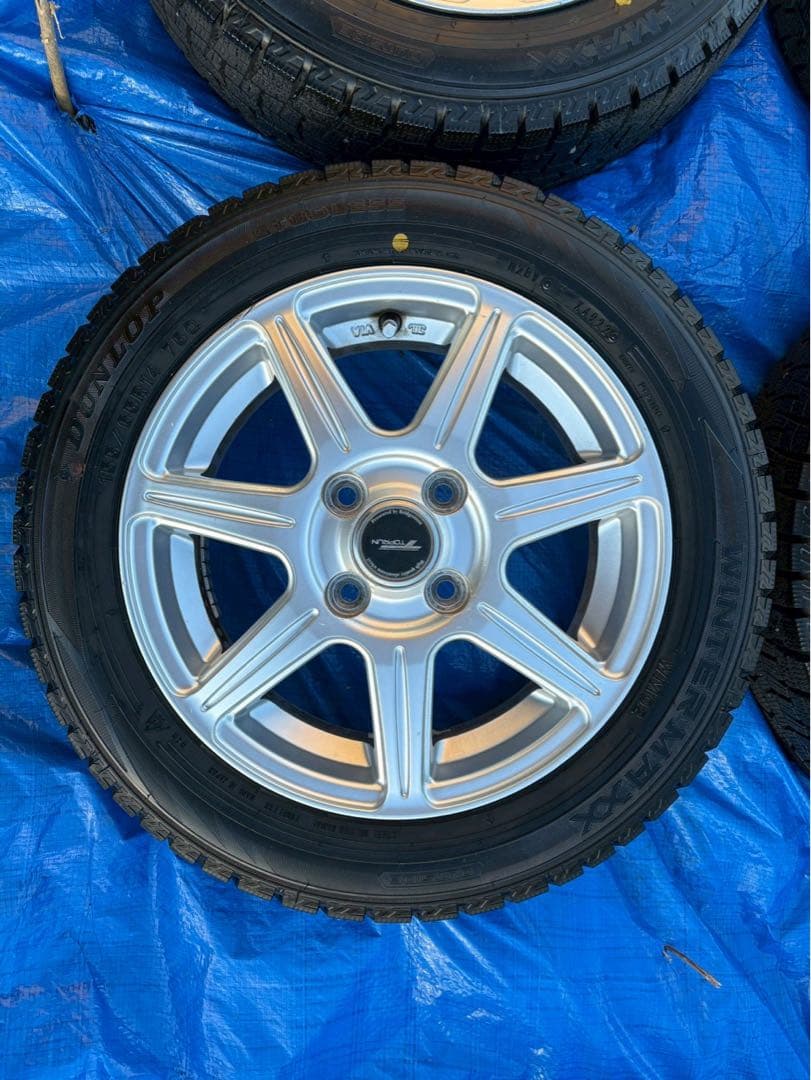 【⭐︎年末最終セール中⭐︎】ダンロップ155/65R14 タイヤ・ホイールセット