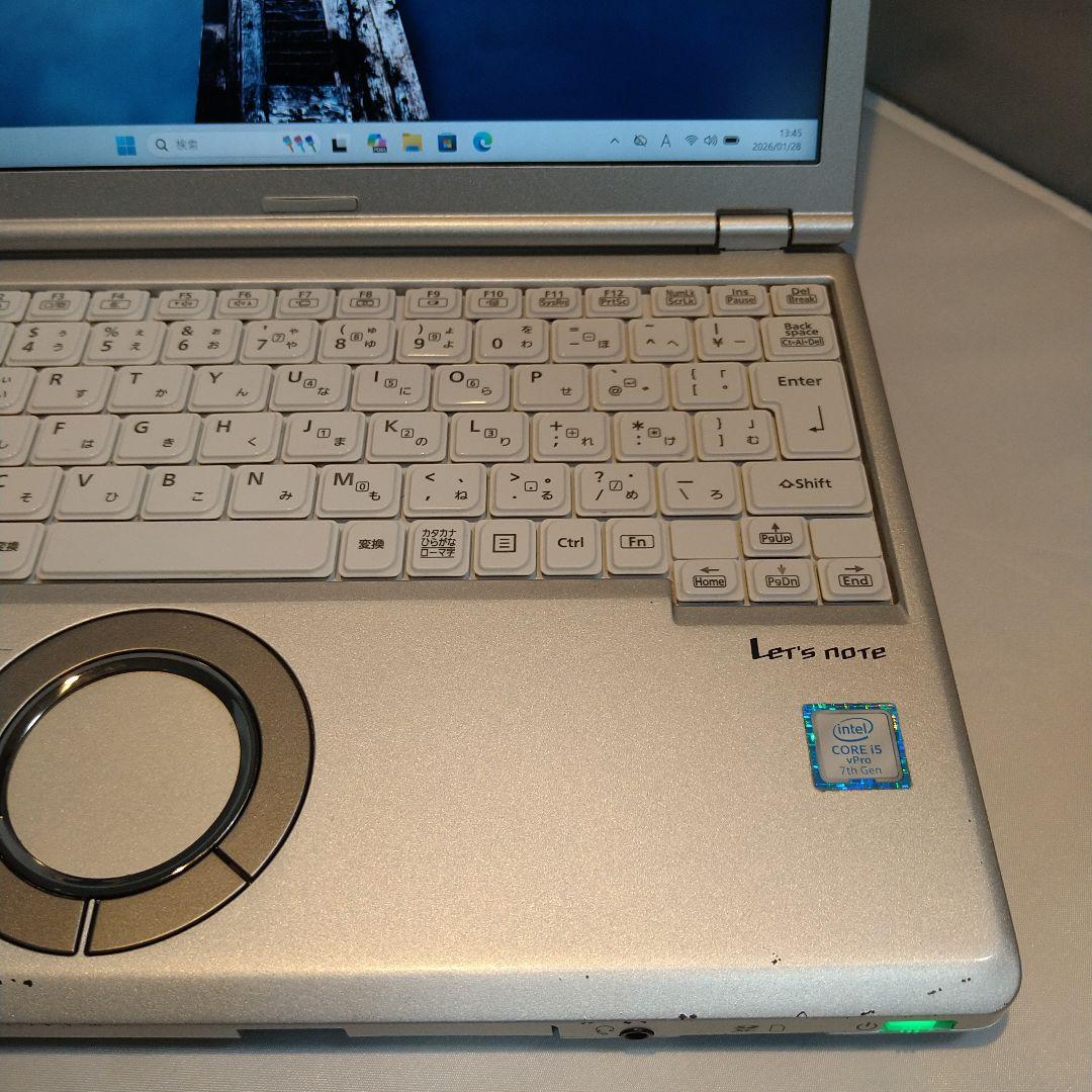 レッツノート CF-SZ6 第7世代i5 メモリ8GB SSD256GB DVD