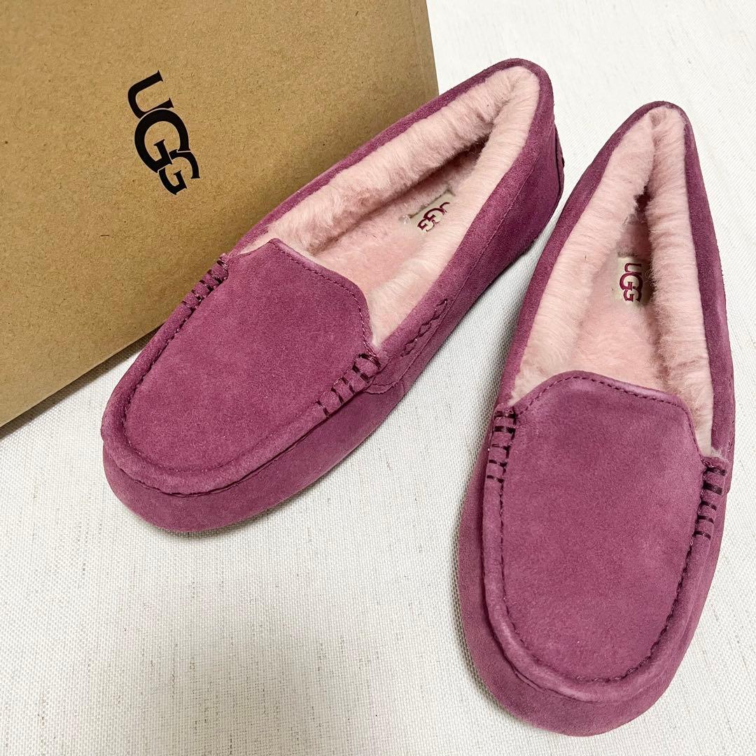 【未使用】UGG アグ　ANSLEY アンスレー　レア　モカシン　スリッポン