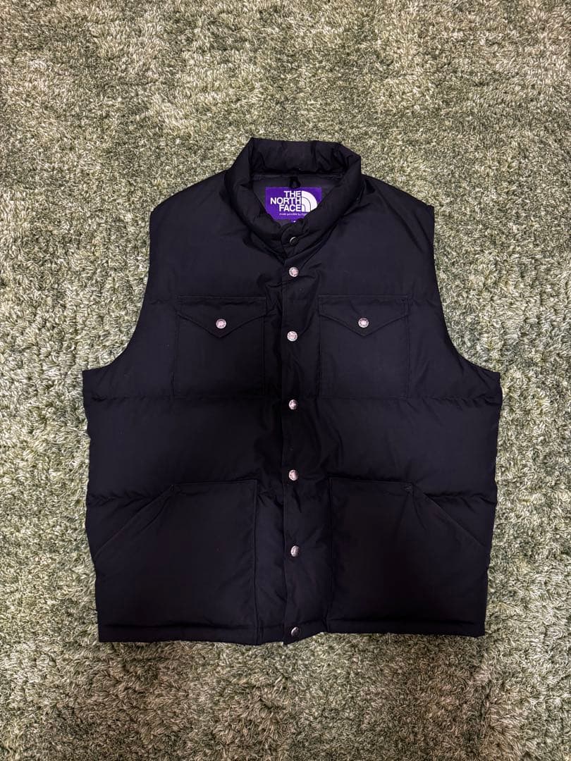 north face purple label ダウンベスト