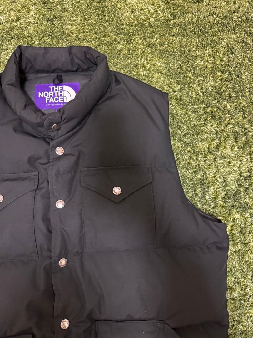 north face purple label ダウンベスト