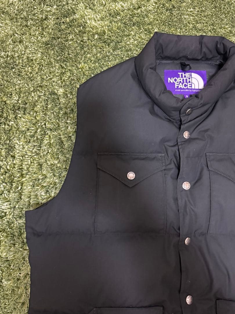 north face purple label ダウンベスト
