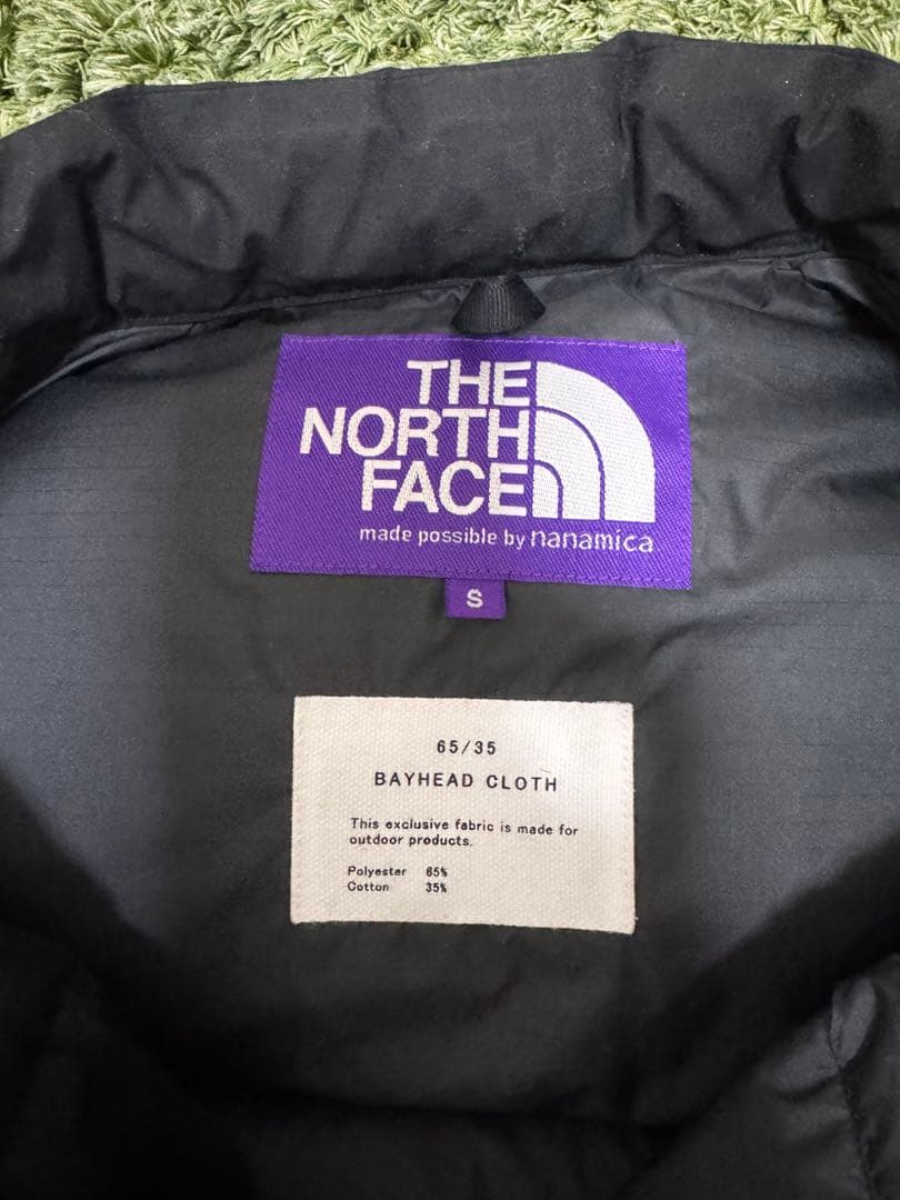 north face purple label ダウンベスト