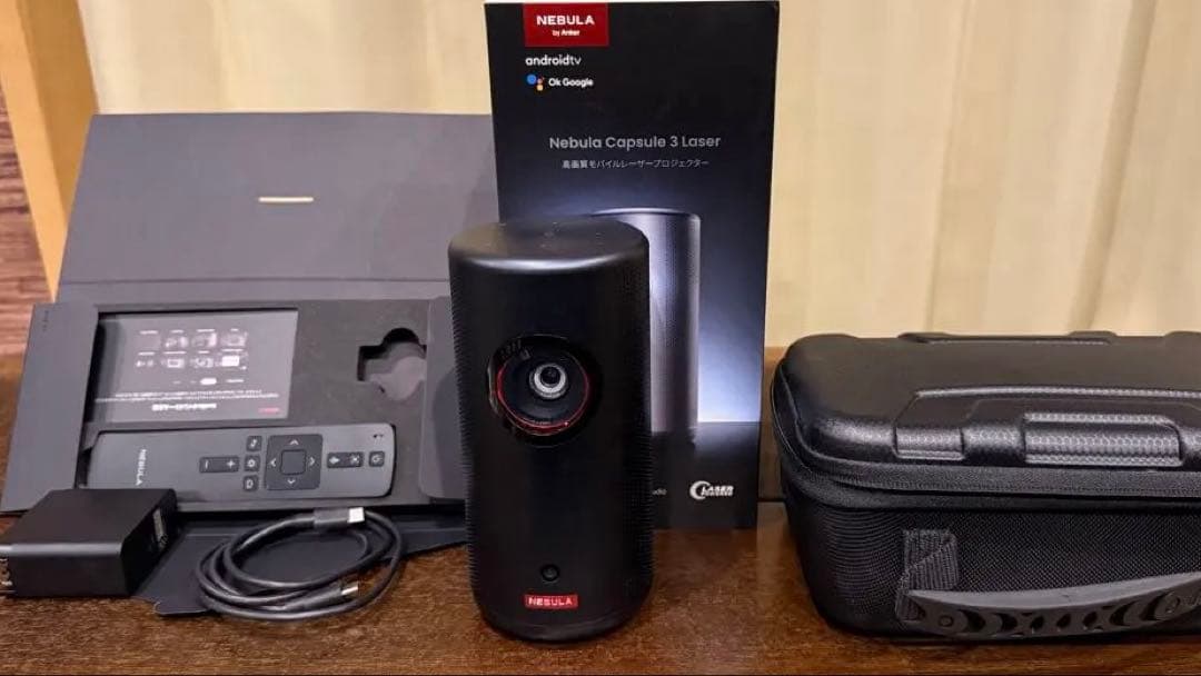 ANKER Nebula Capsule 3 Laser GoogleTV搭載