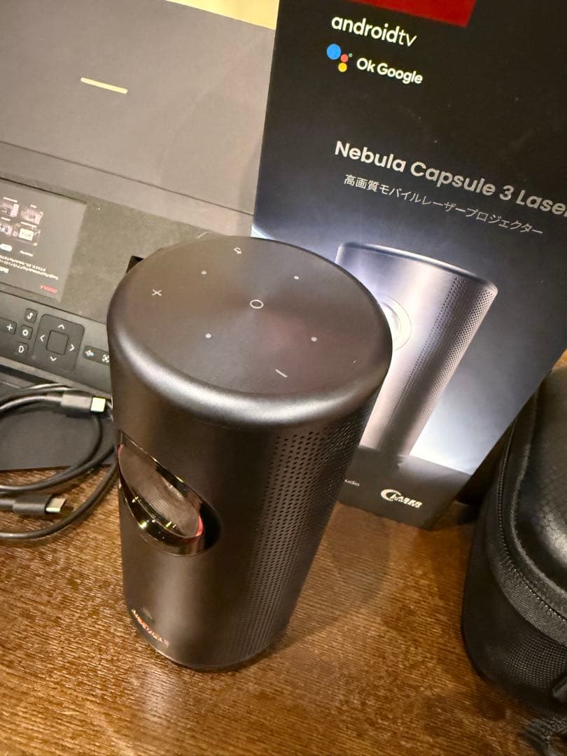 ANKER Nebula Capsule 3 Laser GoogleTV搭載