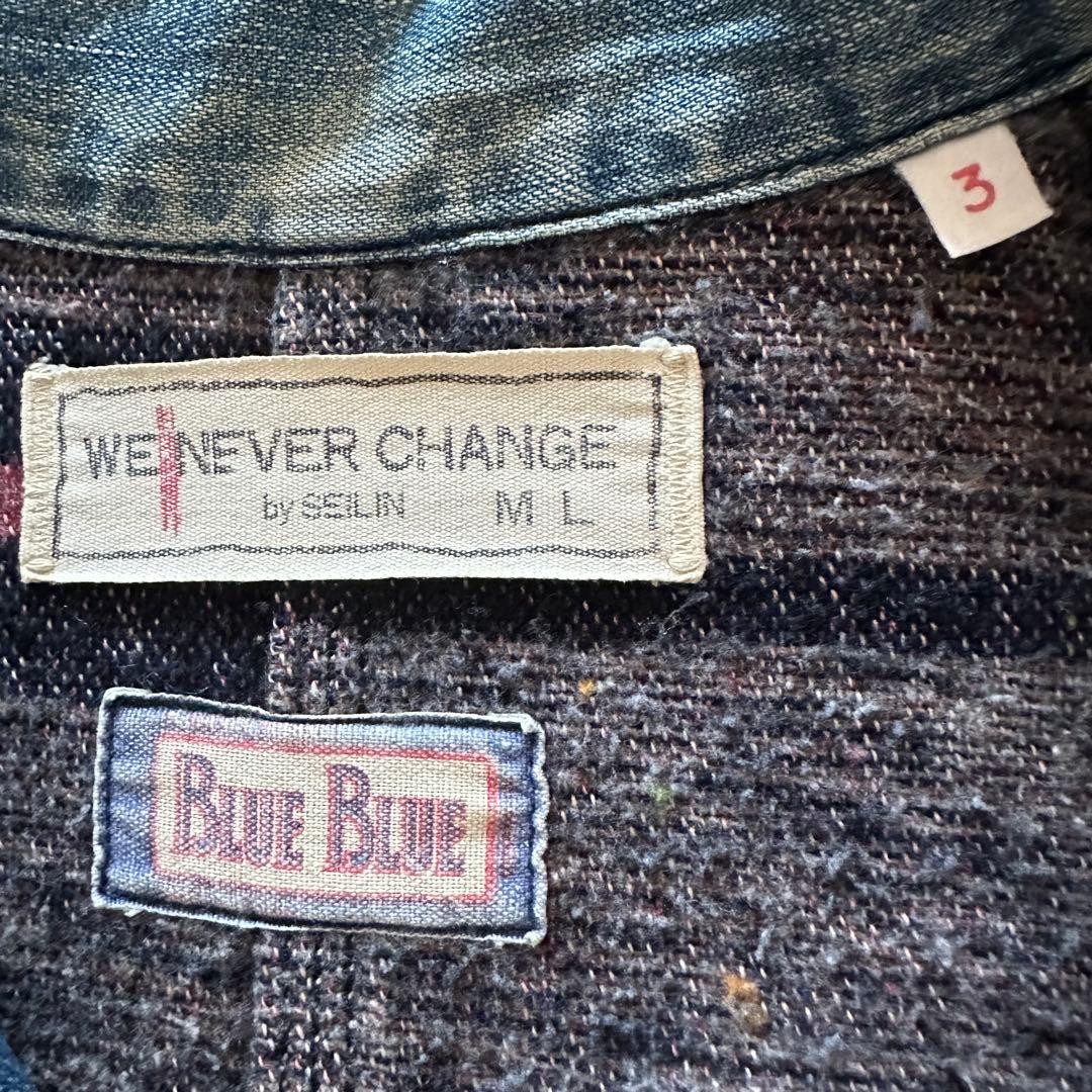 BLUE BLUE ブルーブルー　カバーオール　サイズ3 L相当