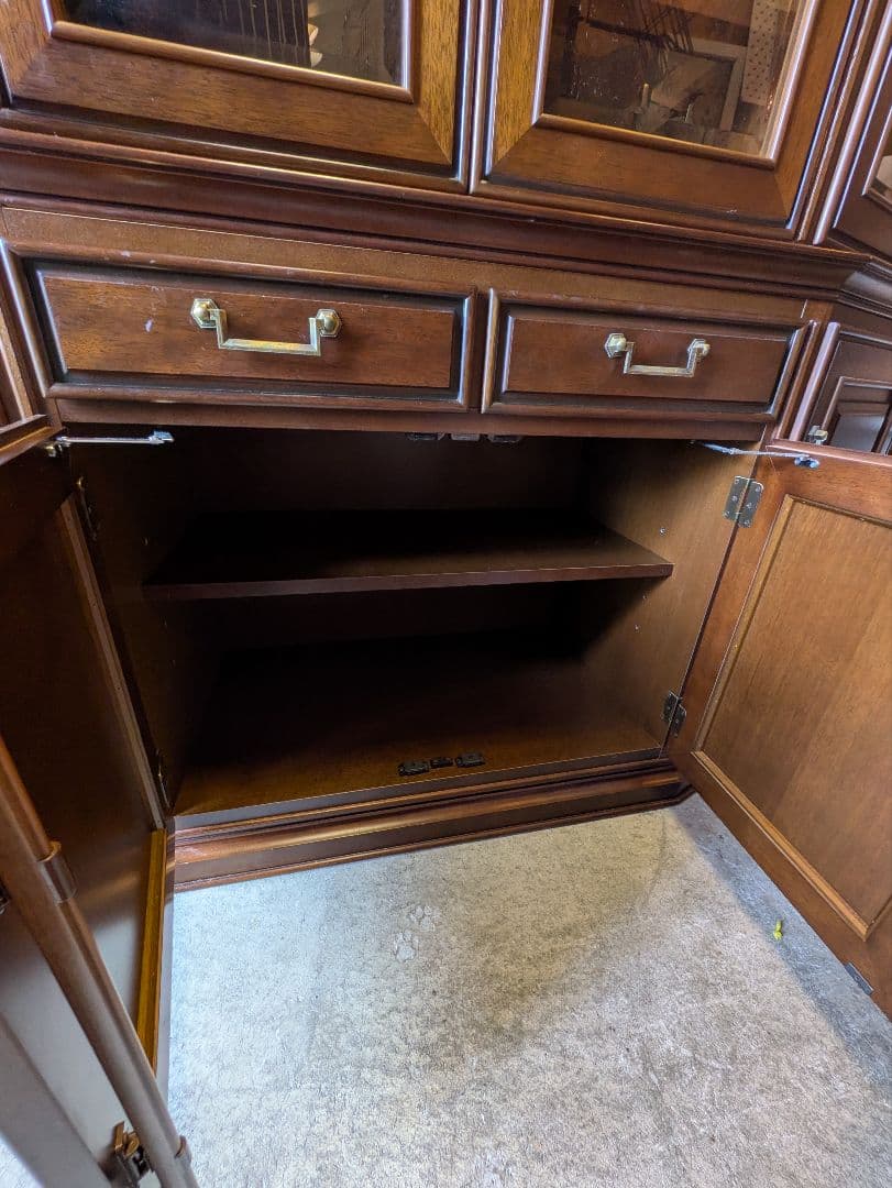 maruni ロイヤル  キャビネット 本棚 130万円定価 マルニ