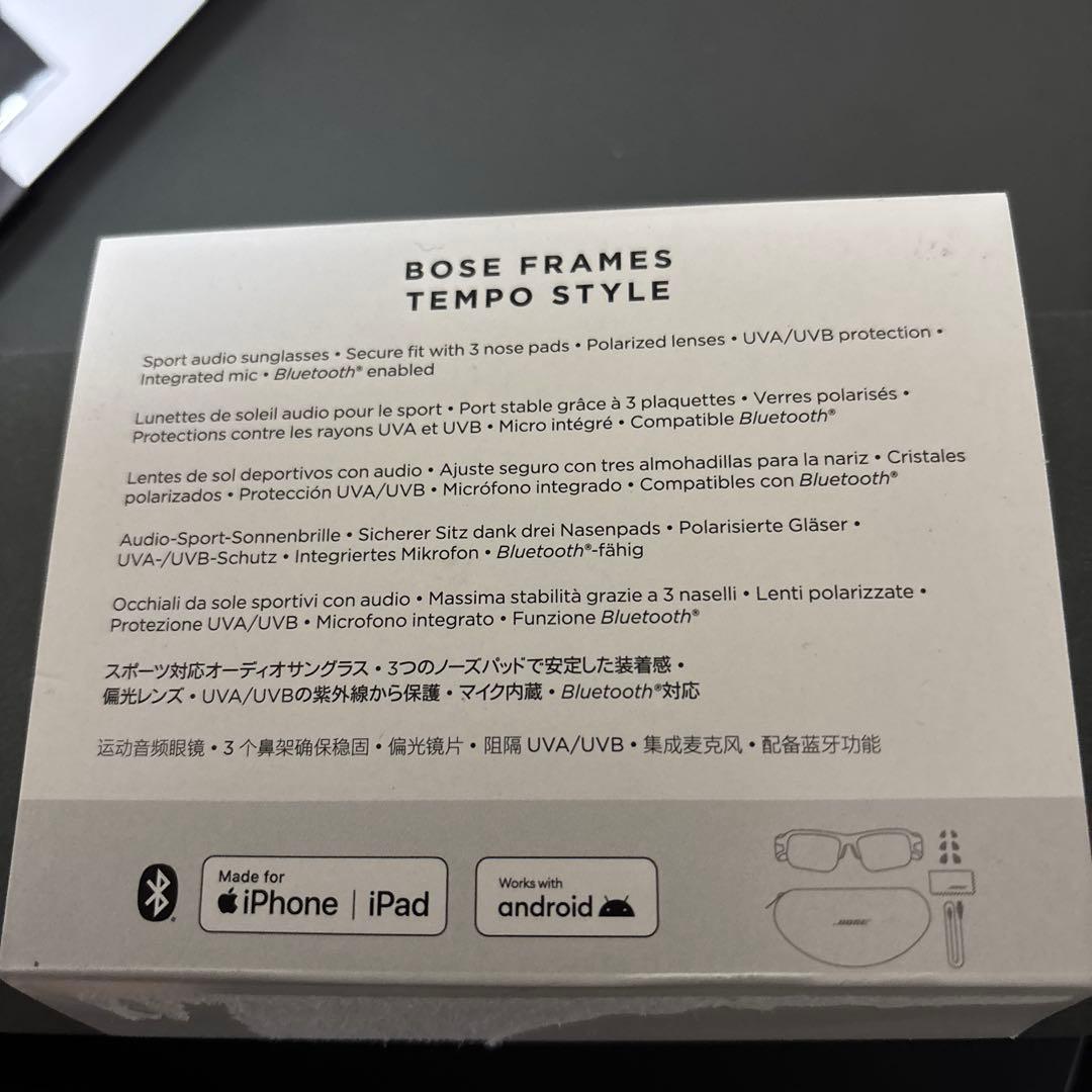 Bose Frames Tempo Style サングラス