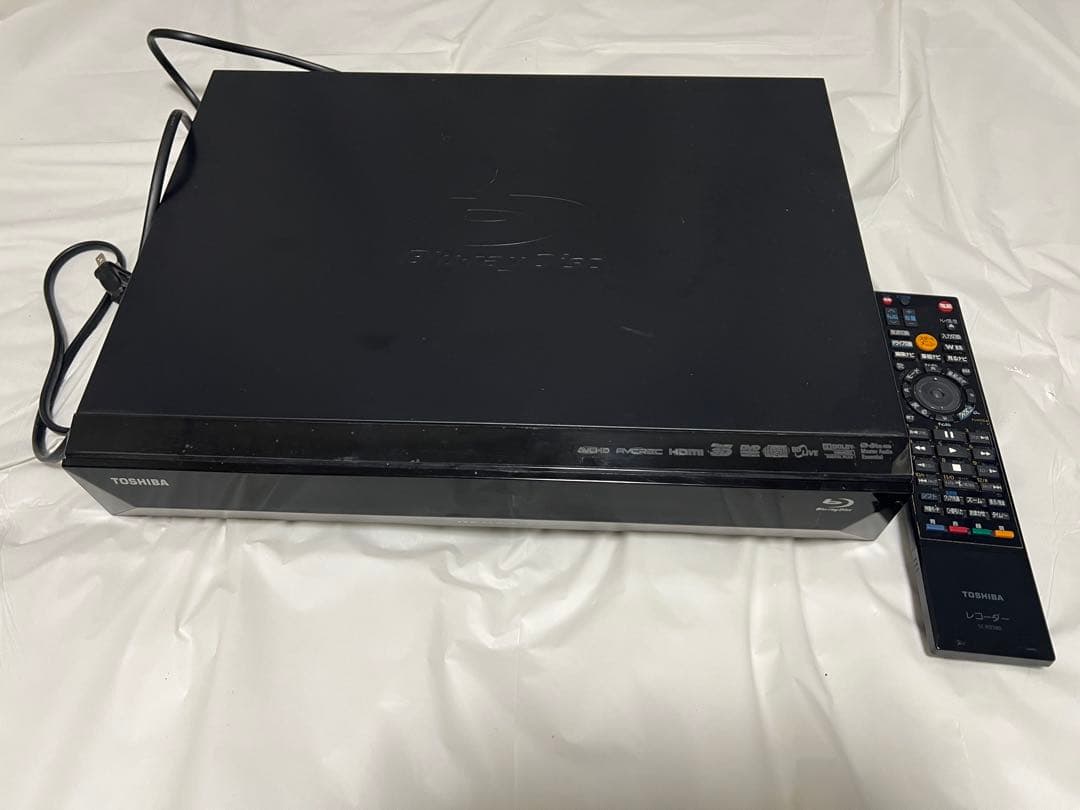東芝HDD & Blu-rayレコーダー RD-BZ710 純正リモコン付き