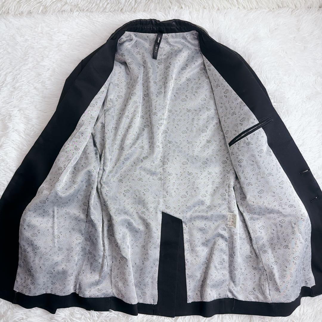 極美品 glamb タキシード テーラードジャケット M 総裏 ペイズリー