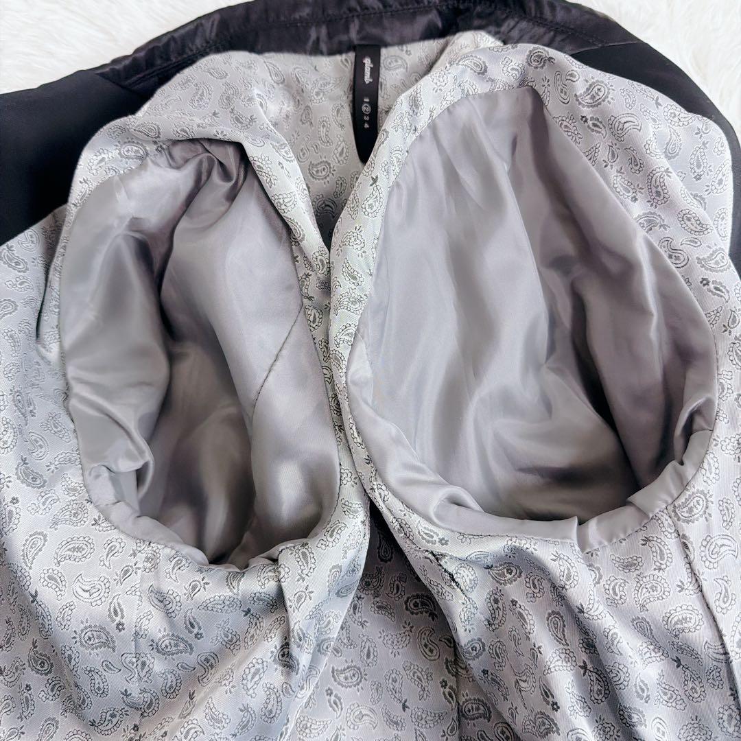 極美品 glamb タキシード テーラードジャケット M 総裏 ペイズリー