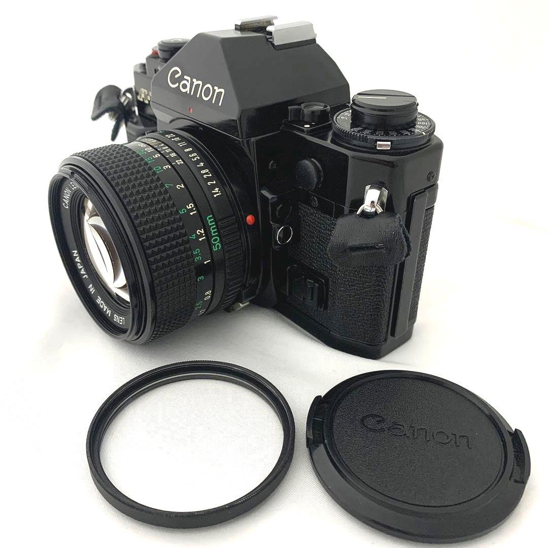 [動作品] Canon A-1 本体 + New FD 50mm f1.4