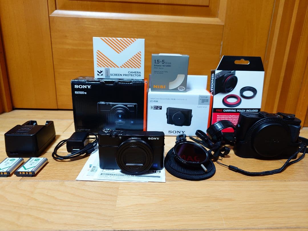 【付属品多数】SONY RX100M7 Nisi可変NDフィルターセット