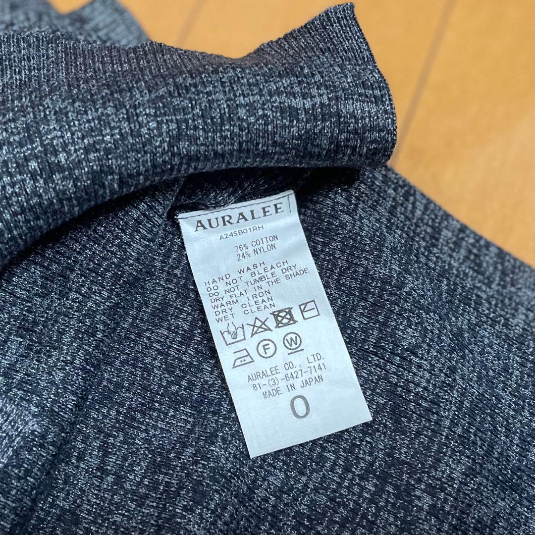 ロンハーマン別注　オーラリー　ギザボートネック ラメ