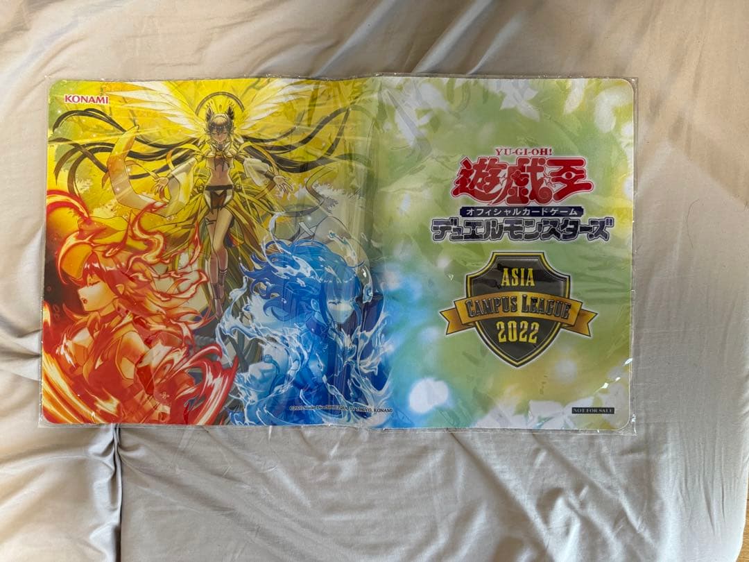 遊戯王 公式 御巫神楽 プレイマット アジア限定