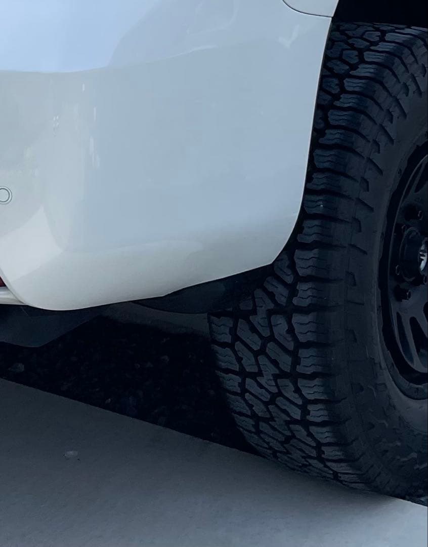 150プラド エアロマッドガード リミテッドチトセ リア