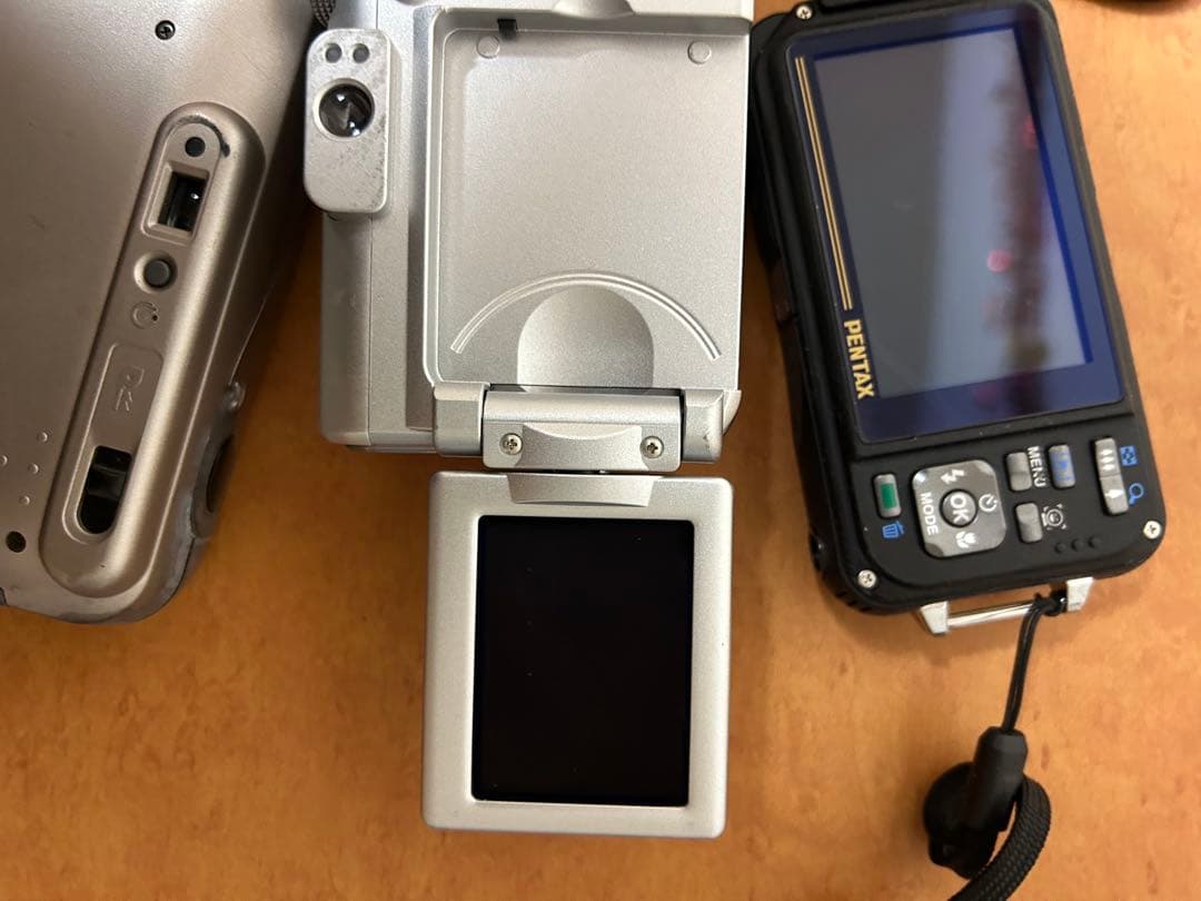 デジタルカメラセット Pentax Olympus Canon Casio