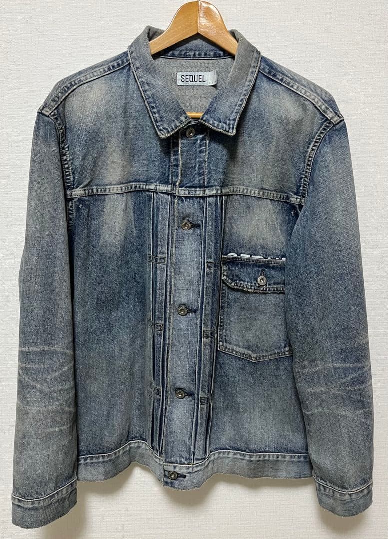 SEQUEL FRAGMENT DENIM JACKET XL 藤原ヒロシ